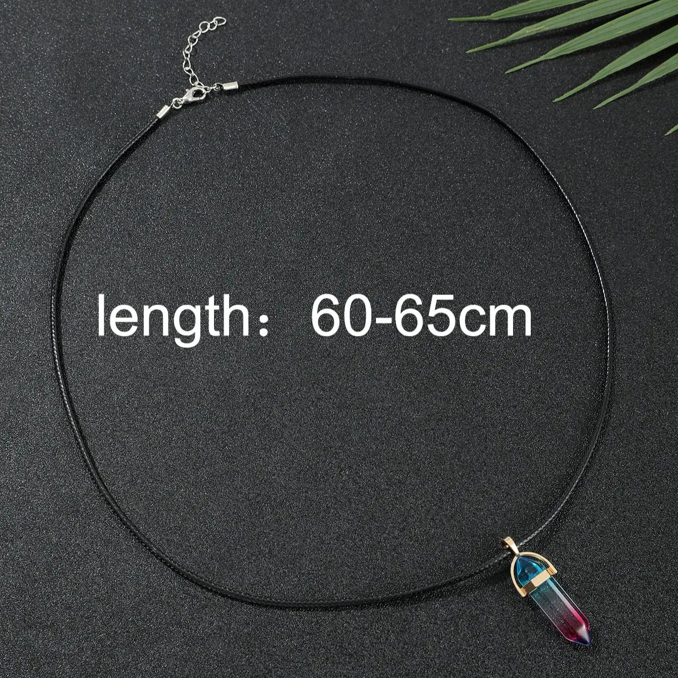 LINO Hexagon Pillar Quartz Pendant