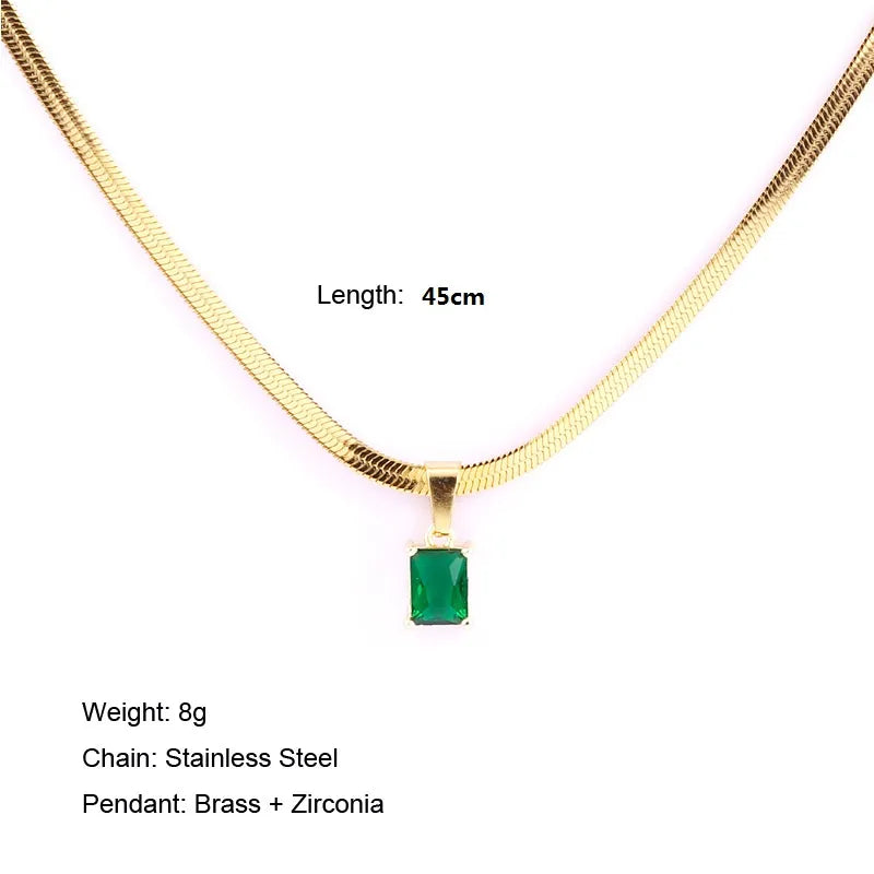 LINO Zircon Necklace