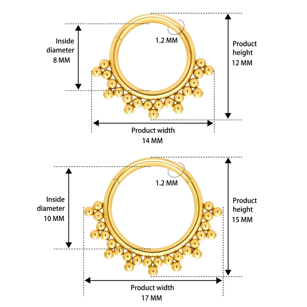 LINO G23 Titanium Nose Ring