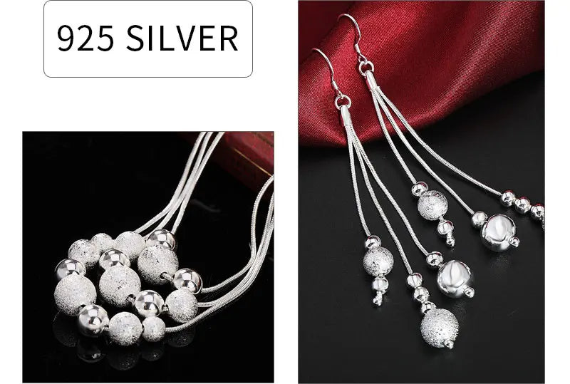 LINO Sterling Silver Fashion Jewelry Set