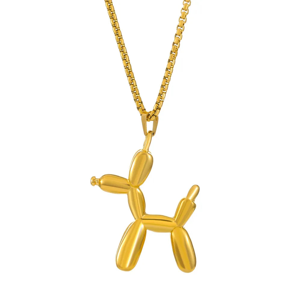 LINO Cute Animal Balloon Dog Pendant