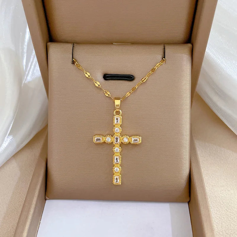 LINO Jesus Cross Necklace