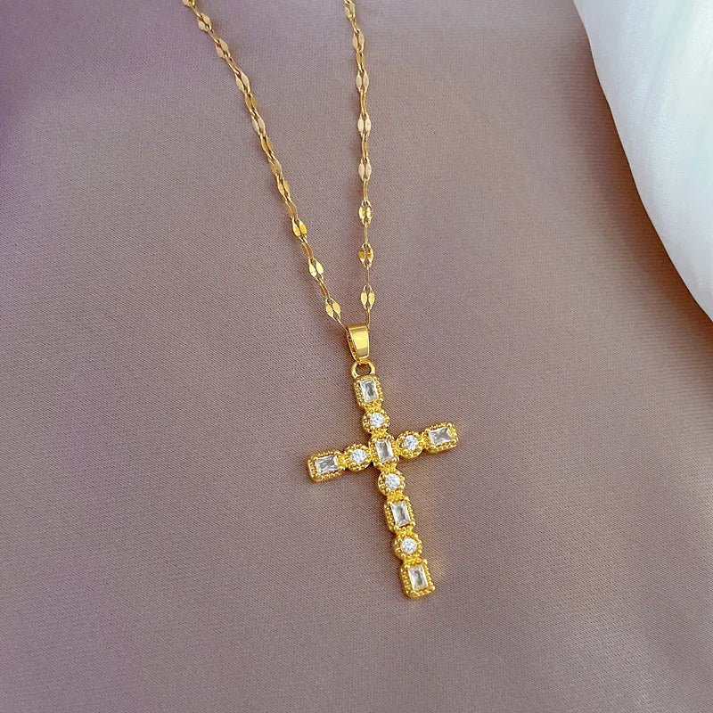 LINO Jesus Cross Necklace