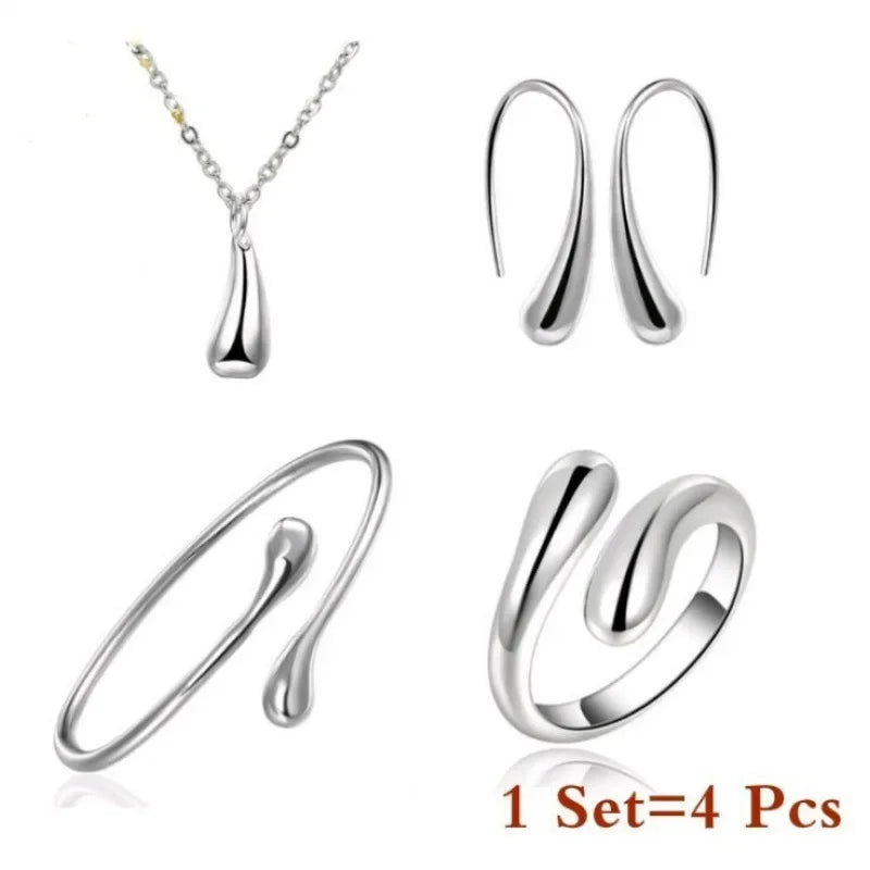 LINO Fashion Teardrop Jewelry Set