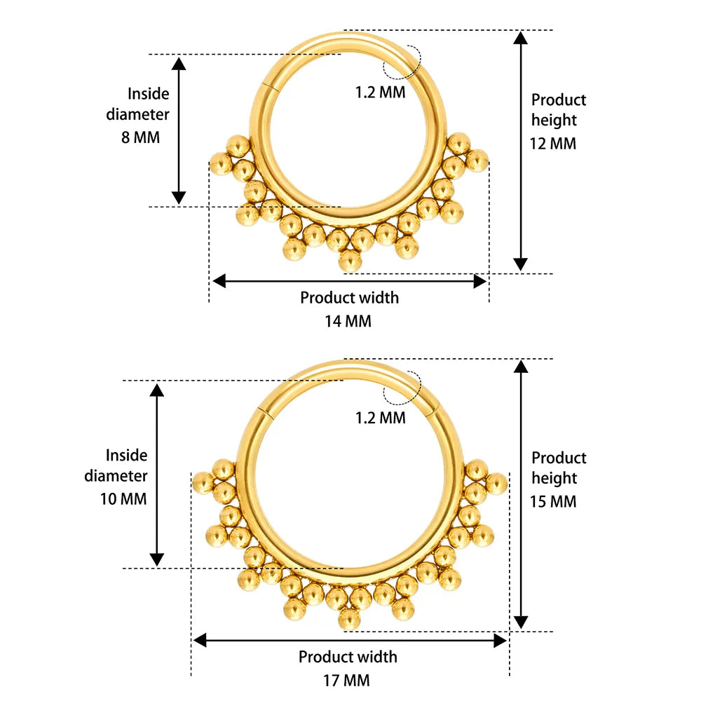 LINO G23 Titanium Nose Ring