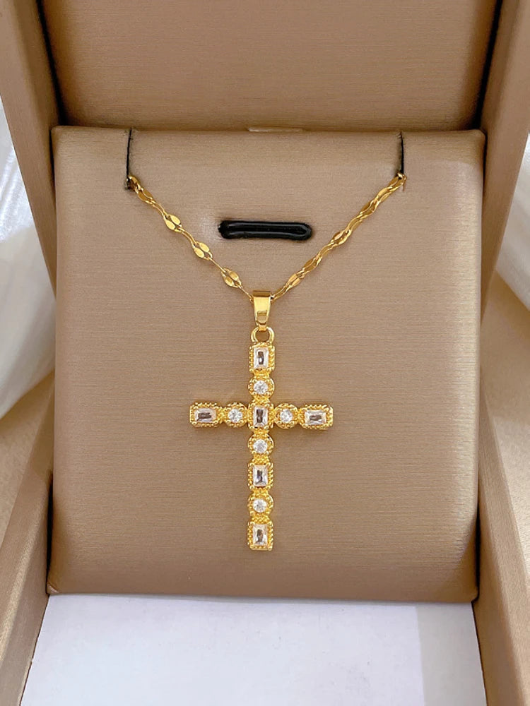 LINO Jesus Cross Necklace