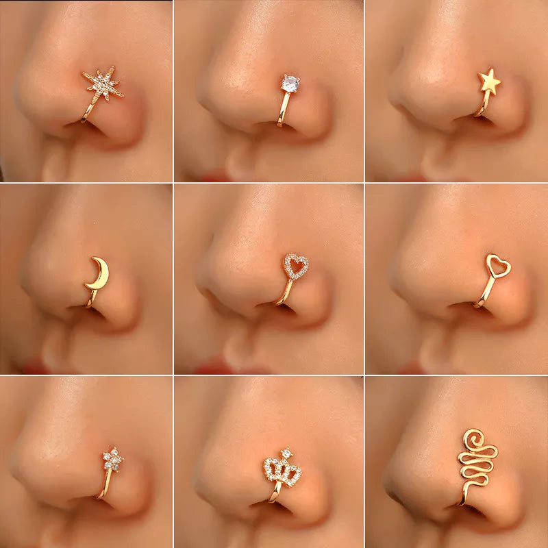 LINO Copper Piercing Nose Ring