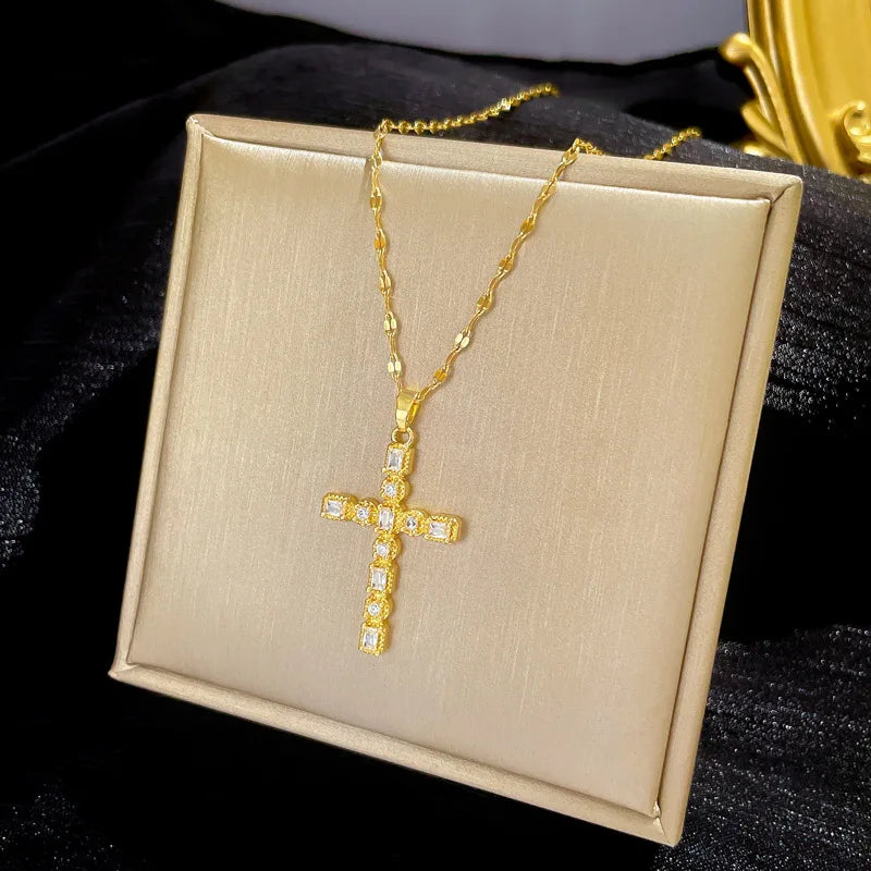 LINO Jesus Cross Necklace