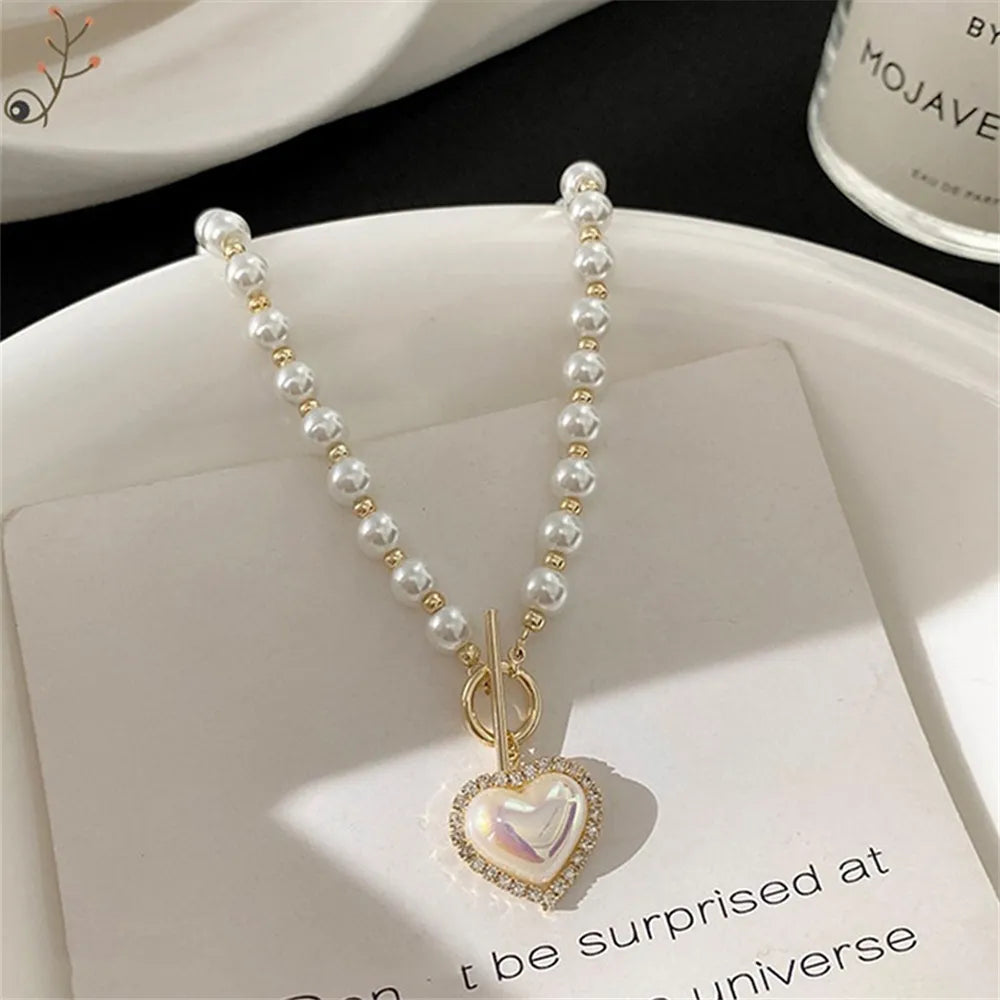 LINO Fashion Imitation Pearls Necklace