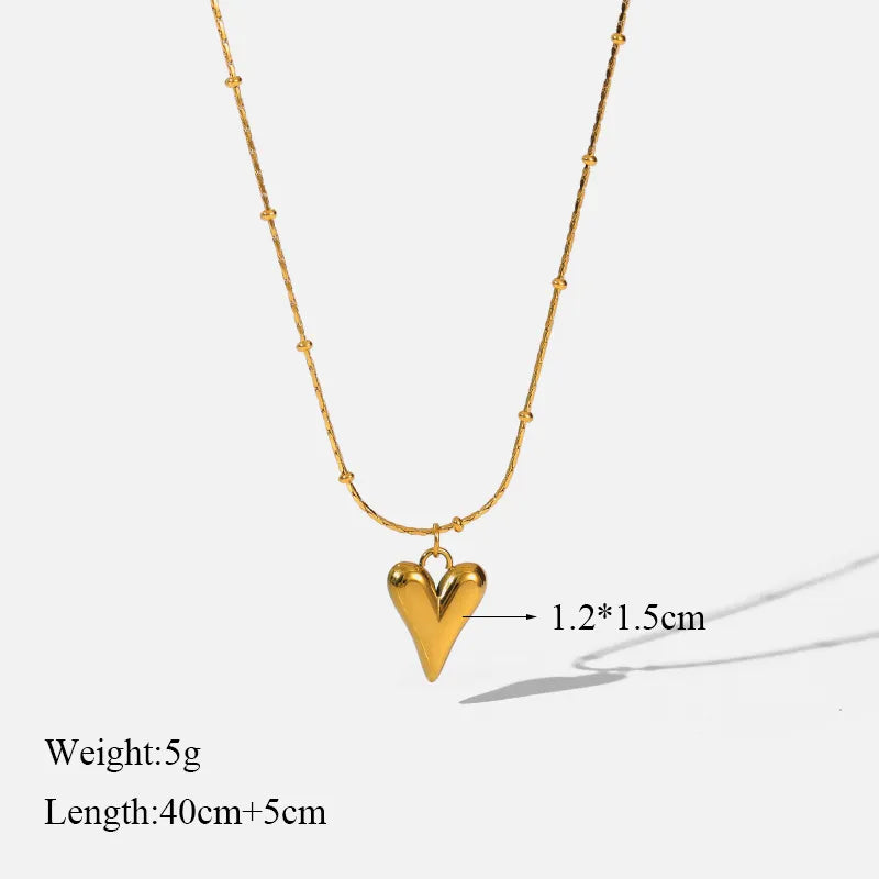 LINO Stainless Steel Gold Necklace