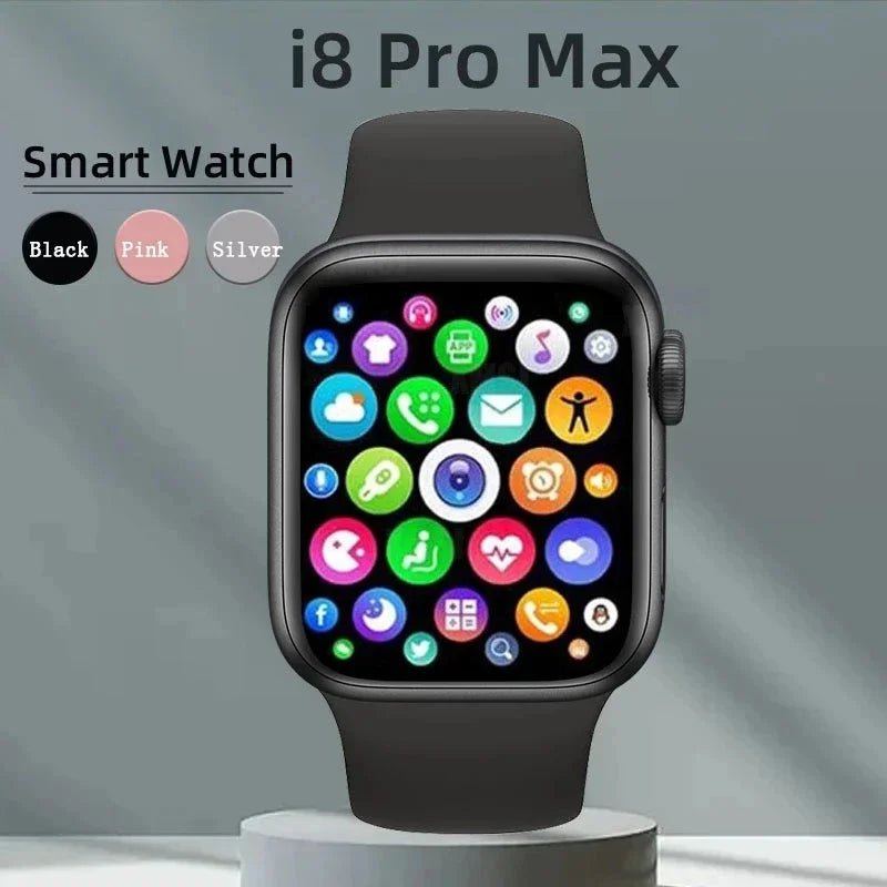 LINO Smart Watch I8 Pro Max Answer Call Sports Fitness Tracker