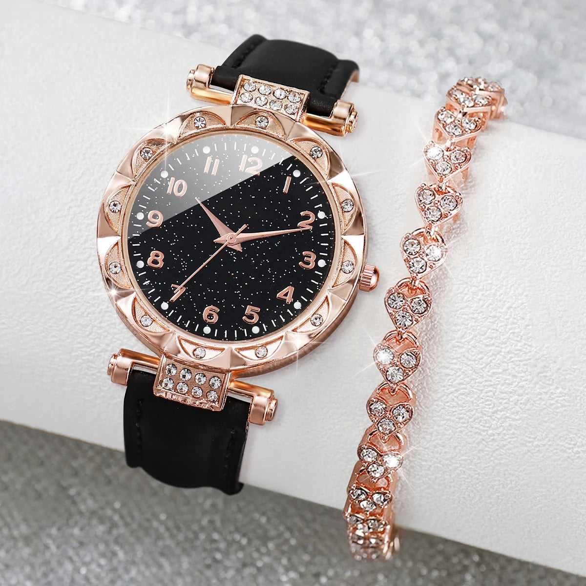 LINO Watch Rhinestone Set