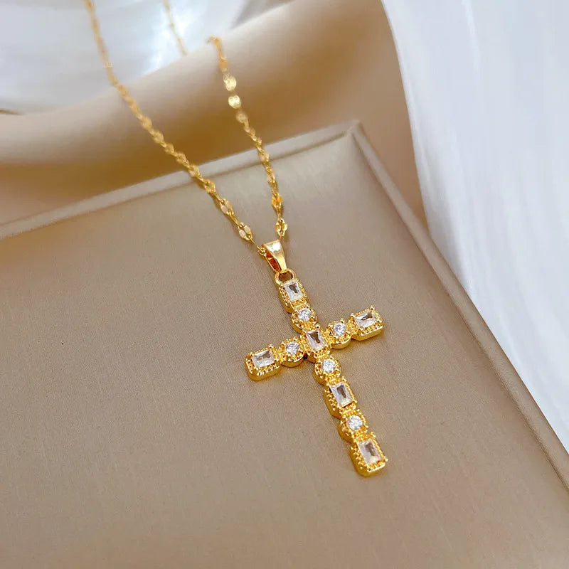 LINO Jesus Cross Necklace